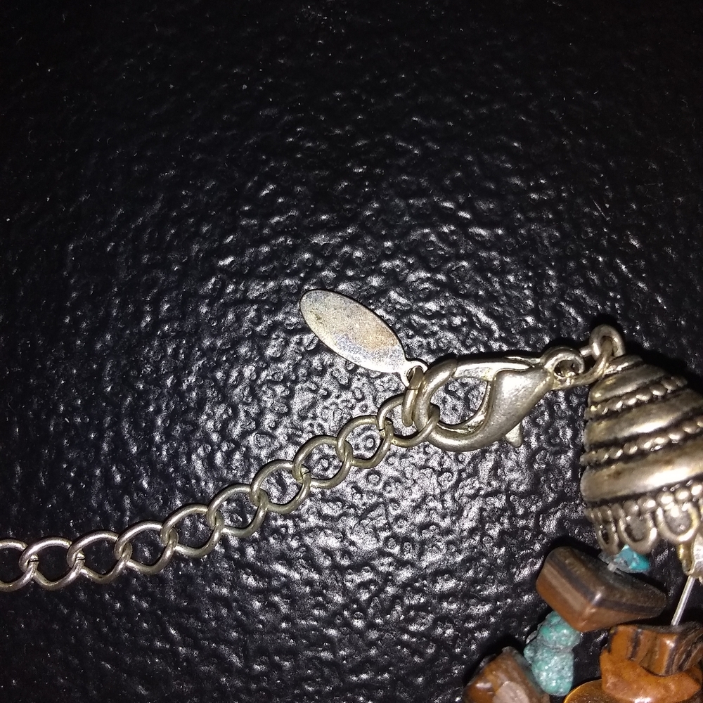 Wonderful!/ Tigers Eye Multiple String Necklace - image 5